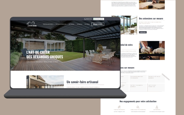Site de concepteur de vérandas et pergolas