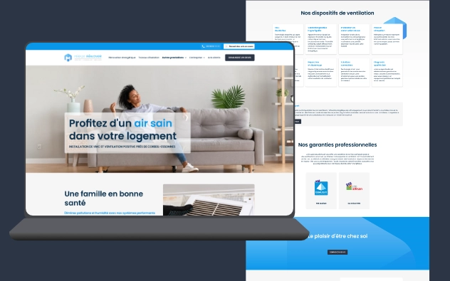 Site d'installateur de VMC